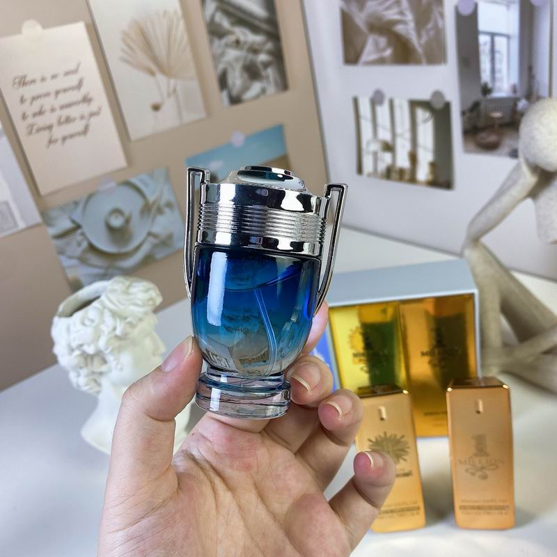 Paco Rabanne 4-piece gift set open box showing all 4 fragrances