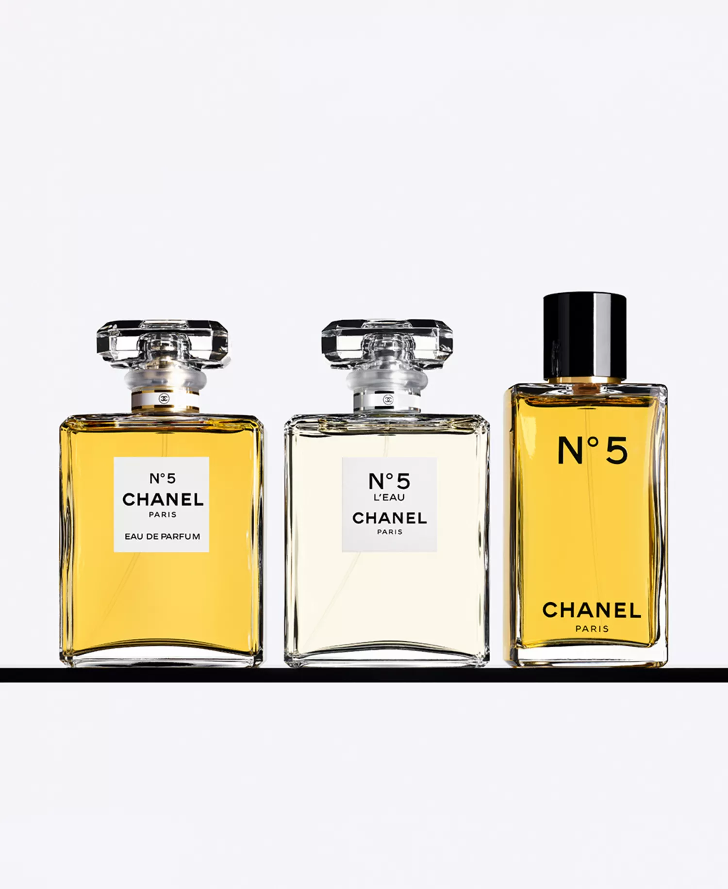 N°5 L’EAU Eau de Toilette — Fresh Floral Aldehyde & Ambery Women’s Luxury Fragrance | Iconic Clear Bottle 100ml