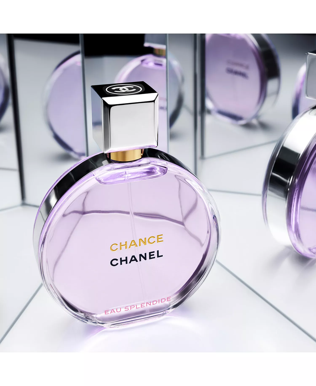 Chance Eau Splendide Eau de Toilette — Fruity Floral & Luminous Fresh Women’s Luxury Fragrance | Lavender Purple Round Bottle 100ml