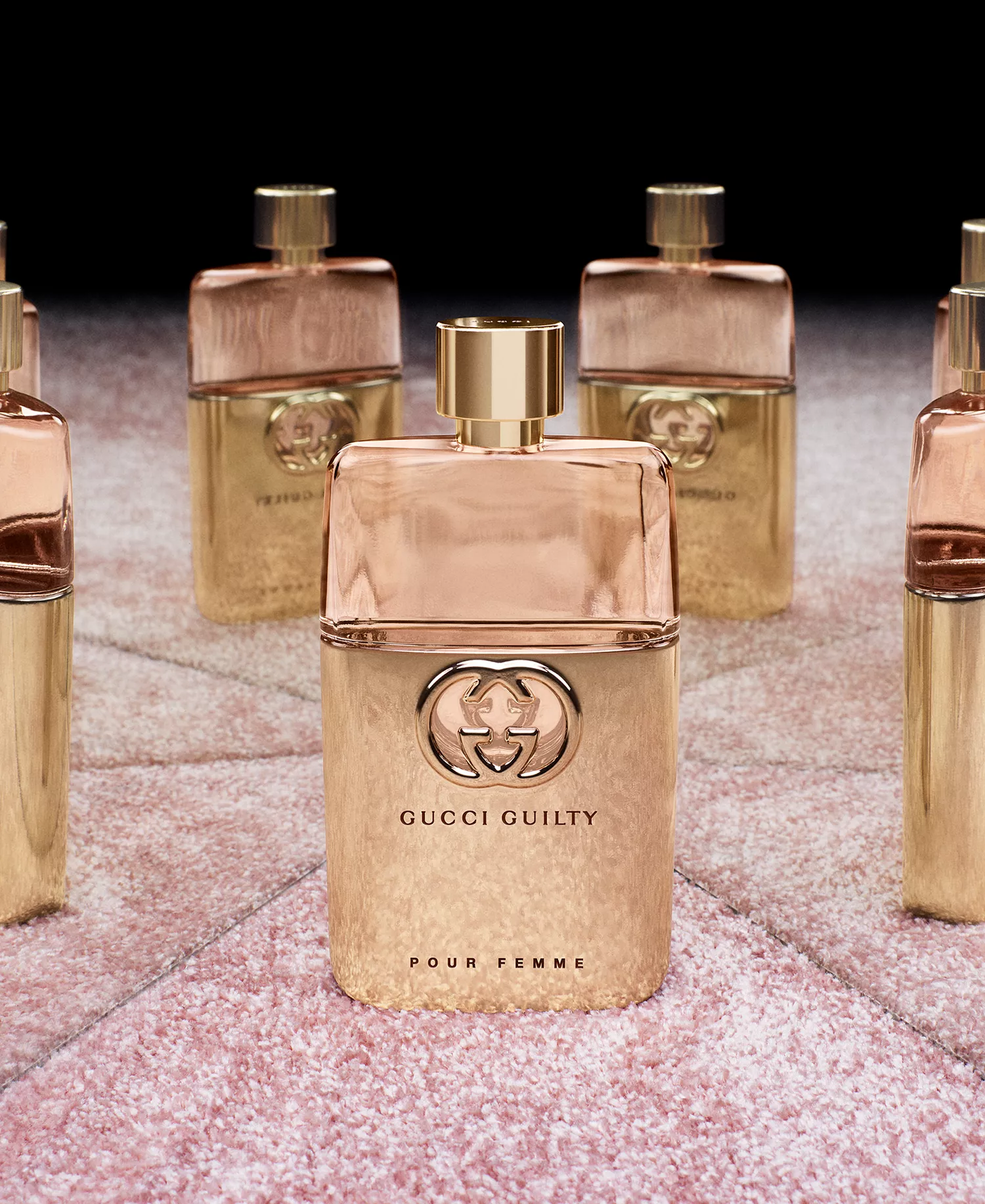 Guilty Pour Femme Eau de Parfum — Mandora Lilac & Patchouli Fresh Floral Women’s Luxury Fragrance | Rose Gold Dual-Tone Bottle 90ml