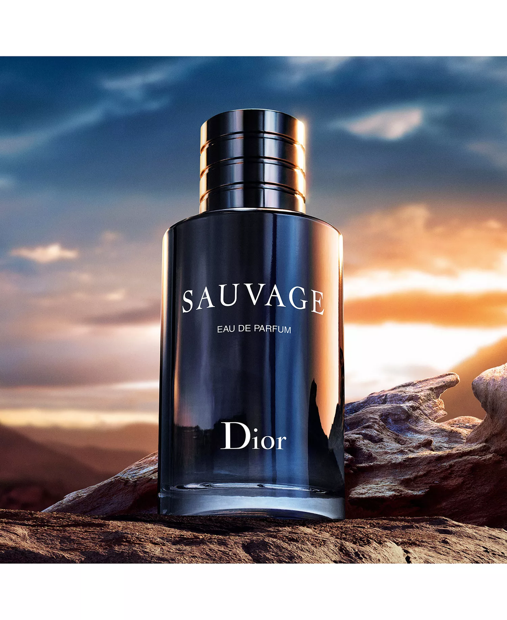 Sauvage Eau de Parfum — Spicy Bergamot & Vanilla Absolute Woody Men's Luxury Fragrance | Mysterious & Sensual 100ml