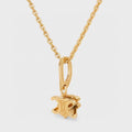 18K Celine Solitaire Necklace