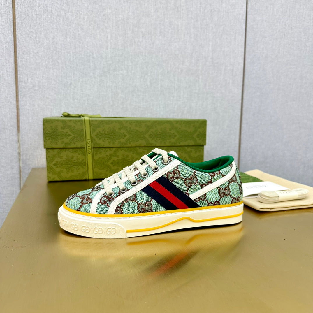 GUCCI TENNIS 1977 TRAINER FERN CANVAS