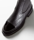 CHANEL SHORT BOOTS BLACK CALFSKIN
